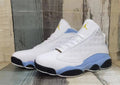 Air Jordan 13 Men's Sneakers - White & Moon Yellow