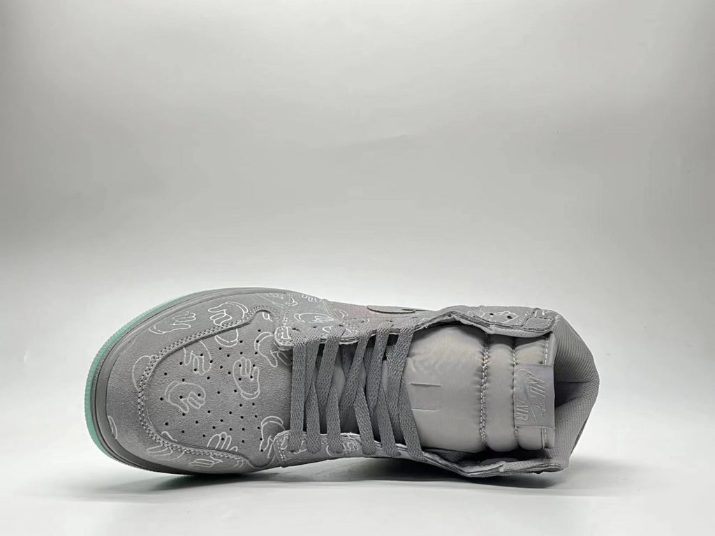 AJ1 Custom Cool Grey Sneakers