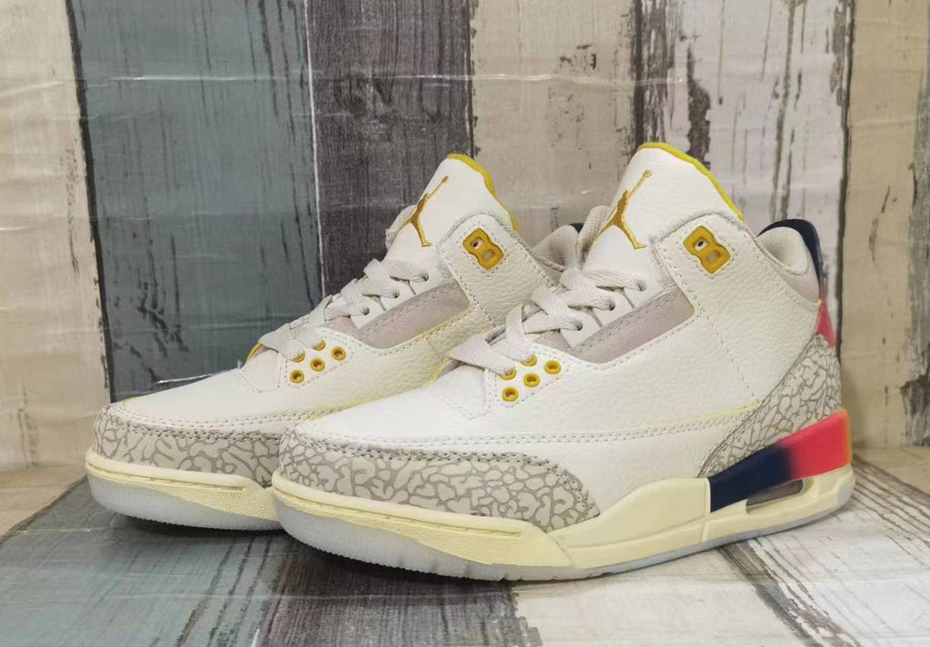 Air Jordan 3 Retro 'Sail Multi-Color' Men's Shoes