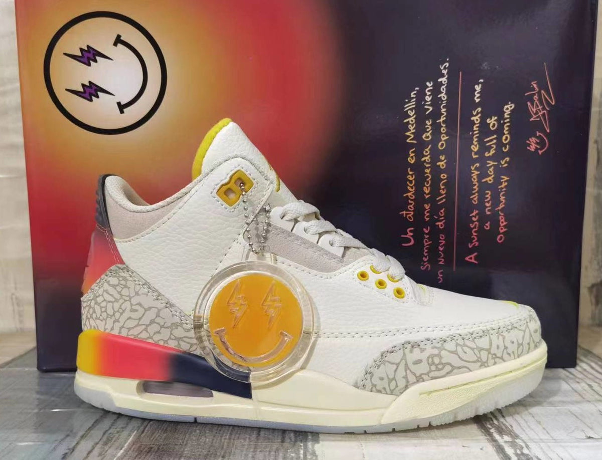 Air Jordan 3 Retro 'Sail Multi-Color' Men's Shoes