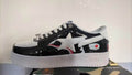 BAPE STA Shark Low-Top Sneakers – Black/White